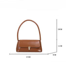 Luxury Brand Crossbody Bags for Women Fashion Design Underarm 2026 Woman Shoulder Bag Female Handbag and Purses Solid Color